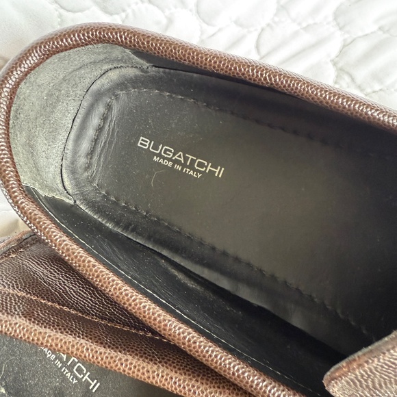 BUGATCHI Potenza Bit Leather Driver Shoes Made in Italy Size 10.5 main image 6